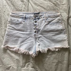 Wild fable light wash Jean cutout shorts